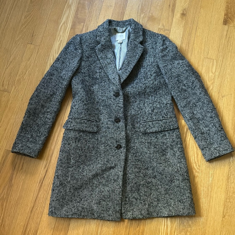 J. Crew Tweed Coat